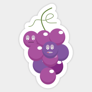 Grapes Sticker